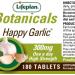 Lifeplan Happy Garlic 300mg - 180 Tablets | Immune Support | Cardiovascular Health - Buy Online on GoSupps.com