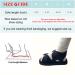 Post Op Shoe | Waterproof Recovery Plaster Shoe | Unisex Adjustable Lightweight Cast Cover | Small Black - Buy Online on GoSupps.com