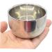 FRCOLOR Stainless Steel Castle Foam Shaving Cup - 7.3x5cm - Durable Tool for Men | Shaving Cream & Soap Container - Buy Online on GoSupps.com