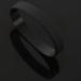 Ronlok 2X Fashion Silicone Rubber Elastic Bracelet - Elasticity Wristband Cuff Bangle in Black | International Shipping Available - Buy Online on GoSupps.com
