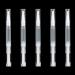 ZHIYE 5pcs Transparent Twist Pens 3ml Nail Oil Pen with Brush Tip Empty Cuticle Oil Pen Cosmetic Container Applicators for Lip gloss Nail Polish Eyelash Growth Liquid etc