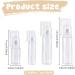 WEBEEDY 4 Sizes Glitter Duster Sprayer Clear Spray Bottle Reusable Detachable Spray Bottle Multi-Purpose Empty Spray Bottle for DIY Glitter Crafts Body Care Accessories(25ML 35ML 50ML 60ML) - Buy Online on GoSupps.com