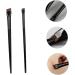 Baluue 15 Sets Ultra Thin Eyeliner Wood Eyebrow Brush Eyebrow Black Women Eyebrow Brush - Buy Online on GoSupps.com
