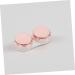Solustre Travel Contact Lens Set - 2 Mirror Color Containers for Cosmetics & Toiletries | International Shipping - Buy Online on GoSupps.com