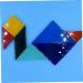 2 Pcs Tangram Mold Bracelets Jewelry Resin Jewelry Resin Silicone Moulds Chocolate Molds Silicone Ice Cube Moulds Puzzles Casting Mold Resin Molds Silica Gel Ice Cubes Accessories As Shownx2pcs 11.5X11.5CMx2pcs - Buy Online on GoSupps.com