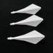 CUESOUL TRAJ AK8 Integrated Dart Flights & Shafts - Slim Wave Shape, Diamond Shape Design - White (3 Sets) - Buy Online on GoSupps.com