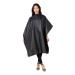 Betty Dain Alligator Hide Bleach-Proof Styling Cape | Textured Surface, Secure Snap Closure | Machine Washable Lightweight Polyester | Black | 45 x 60 - Buy Online on GoSupps.com