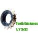 DRIFT MANIAC Single Speed BMX Freewheel Sprocket | 16T 17T 18T | 60 Clicks Nickel Teeth - Buy Online on GoSupps.com