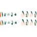 24 Pcs Nails-St. Patrick's-Day Fake-Nails with Designs Acrylic Nails On Nails False Nails for Women False Nails Medium Length with - Buy Online on GoSupps.com