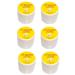 Lip Session Lip Balm Vanilla (Original) Flavor .33 Oz. Jars with Vitamin E & Cocoa Butter - Moisturizes & Soothes Dry Cracked or Chapped Lips (6 Pack)