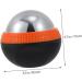 Lurrose Stainless Steel Massage Ball - Face & Foot Massager Hot & Cold Roller for Muscle Relief - 8.3x7.5x7cm - Buy Online on GoSupps.com