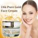 Anti-Aging Face Cream 24K Pure Gold Face Cream - Buy Online on GoSupps.com