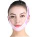 Double Chin Reducer | V Line Face Lifting Mask | Adjustable Soft Chin Strap | Reusable Face Strap for Double Chin (Purple - Buy Online on GoSupps.com