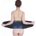 XXL Black Back Support Belt | Adjustable Non-Slip Lumbar Support for Men & Women | Breathable Lower Back Relief - Buy Online on GoSupps.com