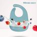 Yingjee 3 Pack Baby Bibs - Waterproof Silicone Bibs for Babies & Kids | Super Soft Lightweight & Safe | Travel-Friendly | 2 Colors Available - Buy Online on GoSupps.com
