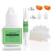 ATHENECHIC Eyelash Extension Glue & Remover Kit Strong Hold No fume Cluster Lash Glue Waterproof Long Lasting 2-3 Weeks Friendly to Sensitive Eyes Professional Quality Salon & Home Use 5 ml glue remover