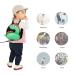 Small Dinosaur Toddler Backpack with Safety Leash | Age 1-2 Years | Green - Buy Online on GoSupps.com