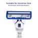 DreamGenius 6-Blade Women's Razors with 2 Handles and 19 Refills - Value Shaver Pack for Non-Slip Travel Carry - Buy Online on GoSupps.com