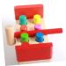 Ibasenice Colored Knock Stand Desktop Toy Set - Wooden Hammer Cutting Puzzle & Striking Toys for Kids - Buy Online on GoSupps.com