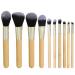 10 pieces of makeup brush set Carving pattern powder powder blusher eye shadow beauty brush tool