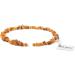Premium Certified Baltic Raw Amber Collar for Dogs & Cats - 32cm | International Shipping - Buy Online on GoSupps.com