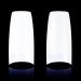 Pack of 500 Artificial Nail Tips French Acrylic Style UV Gel Fake Nail Full Cover Artificial Fingernails Tip Fake Art Nails Suitable for Both Beginners & Experienced Nail Artists White - Buy Online on GoSupps.com