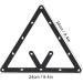 Zetiling 6PCS Magic Rack Billiards Sheet - Pool Table Triangle Ball Holder for 8, 9, and 10 Ball Rack - Cue Accessories - Buy Online on GoSupps.com