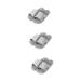 FRCOLOR 3 Pairs Massage Slippers Acupuncture Slippers Shower Sandals Slippers for Men Slippers for Men Pedicure Slippers for Bedroom Pedicure Slippers for Home Foot 27.00X11.00X5.00CMx3pcs Grey X 3 Pieces