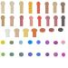 39 Color Pro Eyeshadow Palette - Matte Shimmer Waterproof Blendable Shadows - Buy Online on GoSupps.com