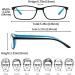 Suertree Blue Light Blocking Reading Glasses 3 Pack - Anti Glare Eye Protection for Men and Women - Computer Reading Glasses with UV Ray Protection - Spring Hinge Readers Aid 2.0x - Buy Online on GoSupps.com