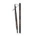 Eyebrow Pencil Stereoscopic Eye Makeup Eyebrow Makeup Long Lasting Waterproof and Smudge-proof(Black)