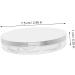 POPETPOP 2pcs Box Loose Powder Box Makeup Powder Puff Compact Powder Case 5g Powder Case Take a Bath Sample 7.5x7.5cm Silver - Buy Online on GoSupps.com