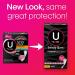 U by Kotex Barely There Thin Panty Liners | Light Absorbency | Unscented 100 Count - Buy Online on GoSupps.com