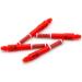 CUESOUL TERO AK7 Dart Shafts - Red 37mm-Length Telescopic Shafts for Steel and Soft Tip Darts (4 pcs) - Buy Online on GoSupps.com