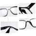 Jurchio Unisex Classic Vintage Space Glasses | Clear Lens Frames for Men & Women | Includes Glasses Case - Buy Online on GoSupps.com