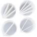Cotsdan 4 Silicone Split Cup for Acrylic Paint Resin Pouring - Reusable DIY Jewelry Making Tool - Buy Online on GoSupps.com