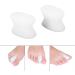 Silicone Gel Bunion Cushion Protector - Toe Separator for Overlapping Toes & Big Toe Alignment Corrector - 1 Pair - Buy Online on GoSupps.com