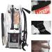 JOMPARO Heavy Duty 16.5 inch Transparent Clear Backpack - Ideal for School, Sports, Work, Travel - Black - Buy Online on GoSupps.com