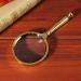 Magnifying Glasses Vision aids All Metal Gold Hand-held Magnifying Glass 10 Times Old Man Reading Retro Copper Handle Optical Glass Appreciation map Identification Antiques (Color : Brass) Stationery - Buy Online on GoSupps.com