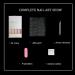 HSAJS False Nail 24 Pieces French Style Fake Nails Tips Artificial Nail Art Tips for Women Acryli Fingernails Tip with Nail File Nail Glue Nail Salons DIY (Modern French) - Buy Online on GoSupps.com