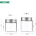 Buy Tianzd 12-Piece 20ml Transparent Plastic Cream Cans with Silver Lids & 6 Spatulas - Ideal Cosmetic Containers for International Shipping - Buy Online on GoSupps.com