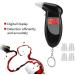 Portable Alcohol Breath Tester - LCD Digital Display with Backlight | Alcohol Analyzer - Buy Online on GoSupps.com