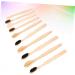 Minkissy 10-Pack Biodegradable Hotel Toothbrush Set | Eco-Friendly Portable Bamboo Toothbrushes for Travel & Accessories - Buy Online on GoSupps.com