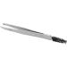 Eyebrow Slant Tip Tweezer with Eyebrow Brush Sliver Stainless Steel Thin Eyebrow Remover False Eyelashes Makeup Tools - Buy Online on GoSupps.com