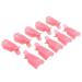 KINGMAS 10 Pcs Gel Nail Polish Remover Clips - Acrylic Nail Art Soak Off Wrap Cleaner Cap - Buy Online on GoSupps.com