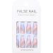 French False Nails Pink Heart Press on Nails Ballerina Acrylic Stick on Nails Almond Fake Nails 24pcs for Women and Girls (Color : Pink Size : C) - Buy Online on GoSupps.com