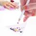 World Of Sparkles 5 Pcs Rhinestones Picker Wax Pen Diamond Dotting Tool for Nails Art - White - Buy Online on GoSupps.com
