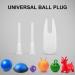 15 Pack Yoga Ball Plug & Stopper Replacement Kit for Exercise, Fitness, Pilates Ball - Buy Online on GoSupps.com