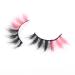 PINK LASHES - Colored Faux Mink Bottom Lash Set for Cosplay & Drag - Glitter Eyelashes Extension Pack - Pink False Lashes - Buy Online on GoSupps.com