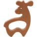 Wendysun 10pcs Cartoon Wood Teether: Natural Deer Shape Baby Teething Toy - Buy Online on GoSupps.com
